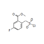 Methyl 2-[(Chlorosulfonyl)methyl]-5-fluorobenzoate