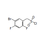 (5-Bromo-2,4-difluorophenyl)methanesulfonyl Chloride