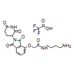 N-(4-Aminobutyl)-2-[[2-(2,6-dioxopiperidin-3-yl)-1,3-dioxoisoindolin-4-yl]oxy]acetamide Trifluoroacetate