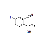 5-Fluoro-2-(1-hydroxyallyl)benzonitrile