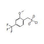 [2-Methoxy-4-(trifluoromethyl)phenyl]methanesulfonyl Chloride