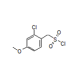 (2-Chloro-4-methoxyphenyl)methanesulfonyl Chloride