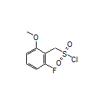 (2-Fluoro-6-methoxyphenyl)methanesulfonyl Chloride