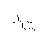 1-(4-Fluoro-3-methylphenyl)prop-2-en-1-one