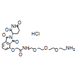 Thalidomide-O-amido-PEG3-C2-NH2 HCl