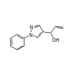 1-(1-Phenyl-4-pyrazolyl)prop-2-en-1-ol