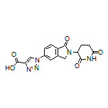 1-[2-(2,6-Dioxopiperidin-3-yl)-1-oxoisoindolin-5-yl]-1H-1,2,3-triazole-4-carboxylic Acid