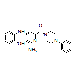[6-Amino-4-[(2-hydroxyphenyl)amino]-2-pyridyl](4-phenylpiperazin-1-yl)methanone