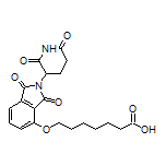 7-[[2-(2,6-Dioxopiperidin-3-yl)-1,3-dioxoisoindolin-4-yl]oxy]heptanoic Acid