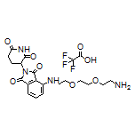 4-[[2-[2-(2-Aminoethoxy)ethoxy]ethyl]amino]-2-(2,6-dioxopiperidin-3-yl)isoindoline-1,3-dione Trifluoroacetate