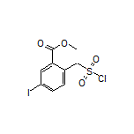 Methyl 2-[(Chlorosulfonyl)methyl]-5-iodobenzoate