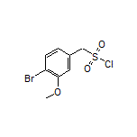 (4-Bromo-3-methoxyphenyl)methanesulfonyl Chloride