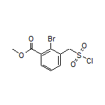 Methyl 2-Bromo-3-[(chlorosulfonyl)methyl]benzoate