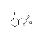 (2-Bromo-5-methylphenyl)methanesulfonyl Chloride