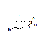 (4-Bromo-2-iodophenyl)methanesulfonyl Chloride