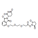 Thalidomide-O-PEG2-NHS Ester
