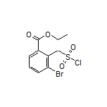 Ethyl 3-Bromo-2-[(chlorosulfonyl)methyl]benzoate