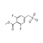 Methyl 4-[(Chlorosulfonyl)methyl]-2,6-difluorobenzoate