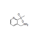 [2-(Methylsulfonyl)pyridin-3-yl]methanamine