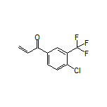 1-[4-Chloro-3-(trifluoromethyl)phenyl]prop-2-en-1-one