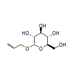 (3R,4S,5S,6R)-2-(Allyloxy)-6-(hydroxymethyl)tetrahydro-2H-pyran-3,4,5-triol