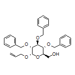 [(2R,3R,4S,5R,6S)-6-(Allyloxy)-3,4,5-tris(benzyloxy)tetrahydro-2H-pyran-2-yl]methanol