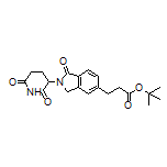 tert-Butyl 3-[2-(2,6-Dioxopiperidin-3-yl)-1-oxoisoindolin-5-yl]propanoate