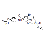 (R)-6-Bromo-2-Boc-N-[4-(chlorodifluoromethoxy)phenyl]-4-methyl-1,2,3,4-tetrahydrobenzo[4,5]imidazo[1,2-a]pyrazine-8-carboxamide