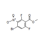 Methyl 4-Bromo-2,6-difluoro-3-nitrobenzoate