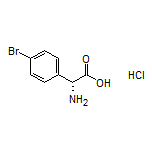 (R)-2-Amino-2-(4-bromophenyl)acetic Acid Hydrochloride