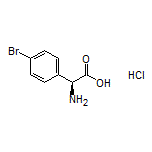 (S)-2-Amino-2-(4-bromophenyl)acetic Acid Hydrochloride