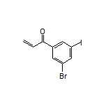1-(3-Bromo-5-iodophenyl)prop-2-en-1-one