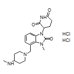 3-[3-Methyl-4-[[4-(methylamino)piperidin-1-yl]methyl]-2-oxo-2,3-dihydro-1H-benzo[d]imidazol-1-yl]piperidine-2,6-dione Dihydrochloride