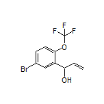 1-[5-Bromo-2-(trifluoromethoxy)phenyl]prop-2-en-1-ol