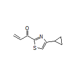 1-(4-Cyclopropyl-2-thiazolyl)prop-2-en-1-one