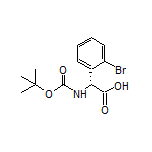 (R)-2-(Boc-amino)-2-(2-bromophenyl)acetic Acid