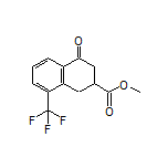 Methyl 4-Oxo-8-(trifluoromethyl)-1,2,3,4-tetrahydronaphthalene-2-carboxylate