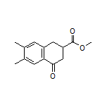 Methyl 6,7-Dimethyl-4-oxo-1,2,3,4-tetrahydronaphthalene-2-carboxylate