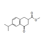 Methyl 6-Isopropyl-4-oxo-1,2,3,4-tetrahydronaphthalene-2-carboxylate