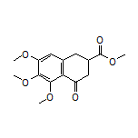 Methyl 5,6,7-Trimethoxy-4-oxo-1,2,3,4-tetrahydronaphthalene-2-carboxylate