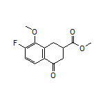 Methyl 7-Fluoro-8-methoxy-4-oxo-1,2,3,4-tetrahydronaphthalene-2-carboxylate