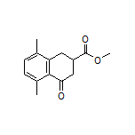 Methyl 5,8-Dimethyl-4-oxo-1,2,3,4-tetrahydronaphthalene-2-carboxylate