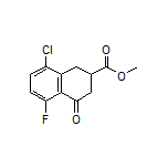 Methyl 8-Chloro-5-fluoro-4-oxo-1,2,3,4-tetrahydronaphthalene-2-carboxylate