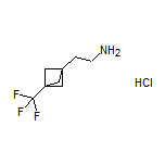 2-[3-(Trifluoromethyl)bicyclo[1.1.1]pentan-1-yl]ethanamine Hydrochloride