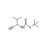 N-Boc-4-methyl-1-pentyn-3-amine