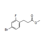 Methyl 3-(4-Bromo-2-fluorophenyl)propanoate