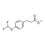 Methyl 3-[4-(Difluoromethoxy)phenyl]propanoate