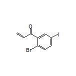 1-(2-Bromo-5-iodophenyl)prop-2-en-1-one