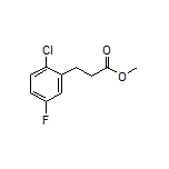 Methyl 3-(2-Chloro-5-fluorophenyl)propanoate