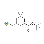 (1-Boc-5,5-dimethyl-3-piperidyl)methanamine